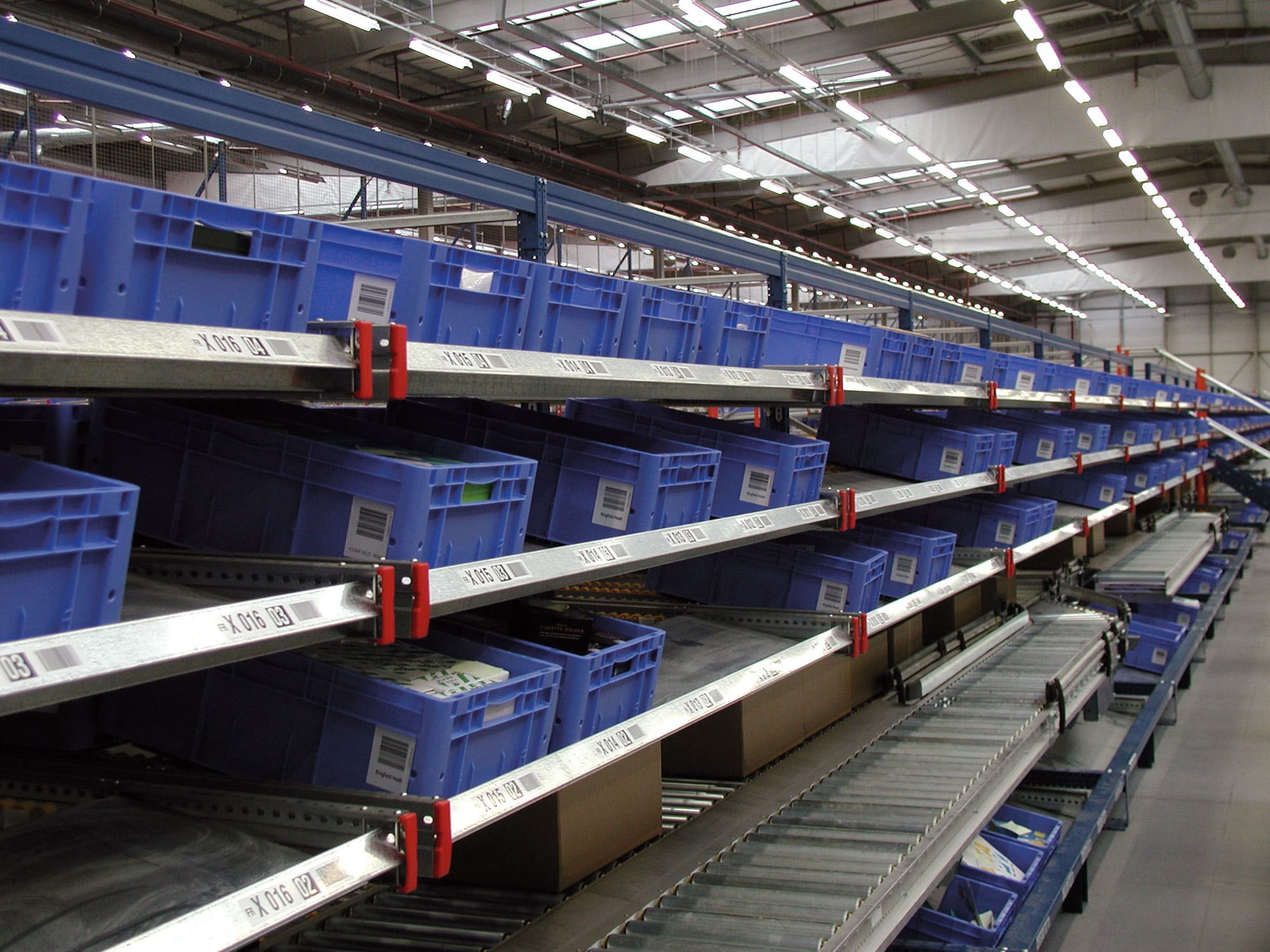 Stockage dynamique pour colis