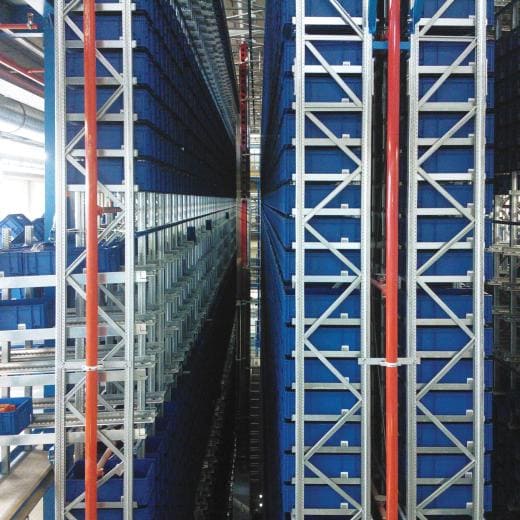 Stockage automatisés pour bacs ou cartons