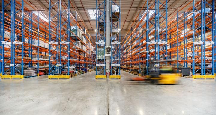 Pallet Racking warehouse